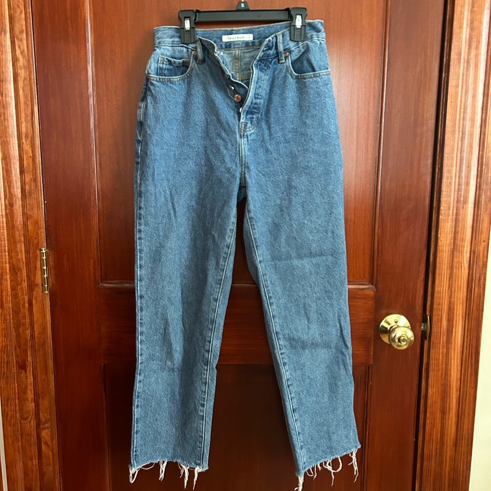 pacsun straight leg jeans size 25